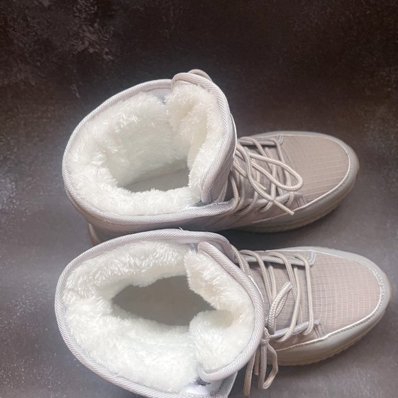 Waterproof Platform Snow Fur Boots - Picture 7 of 8